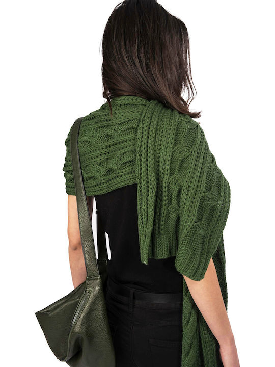 E-shopping Avenue Women's Knitted Scarf Green