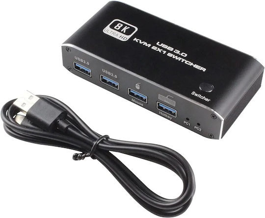 Andowl KVM и превключвател на данни QZK5