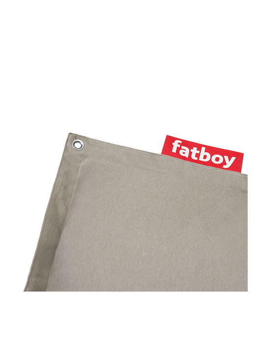 Bean Bag Chair Bolster Waterproof Original Floatzac Gray Taupe 134x180cm