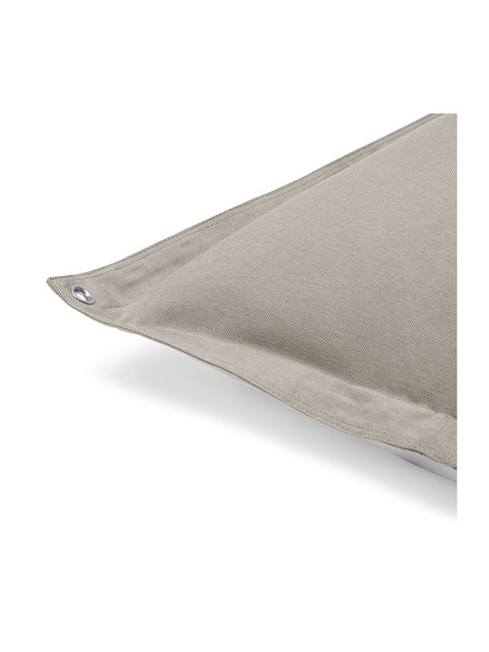 Bean Bag Chair Bolster Waterproof Original Floatzac Gray Taupe 134x180cm
