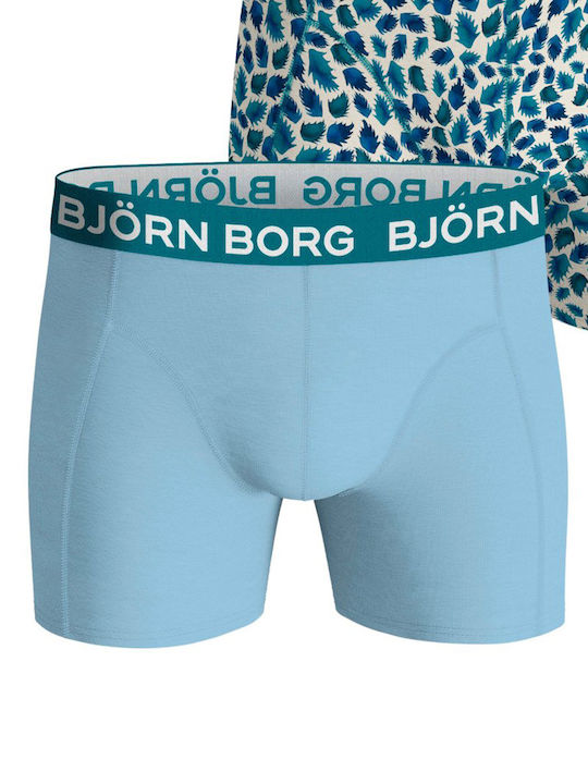 Björn Borg Ανδρικά Μποξεράκια Τιρκουάζ 3Pack