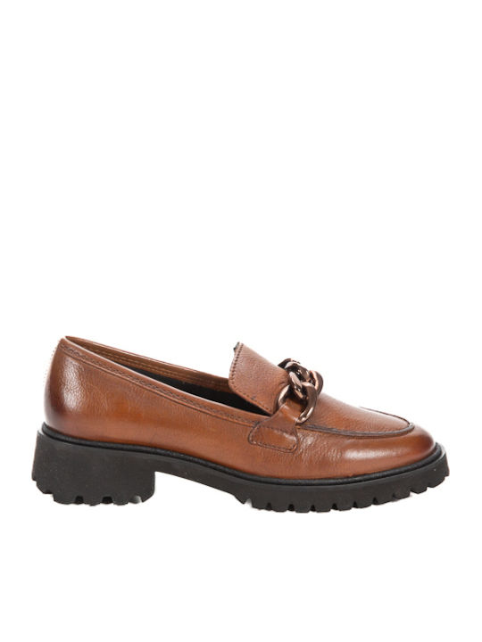 Women's Moccasins in Brown Color