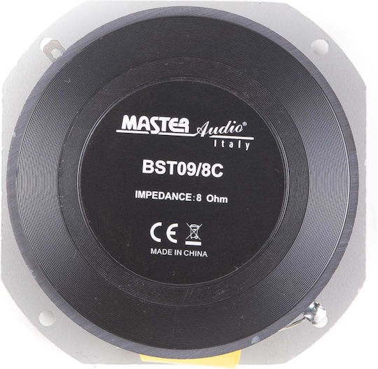 Master Audio Tweeter Ηχείου BST09/8C Αντίστασης 8Ω