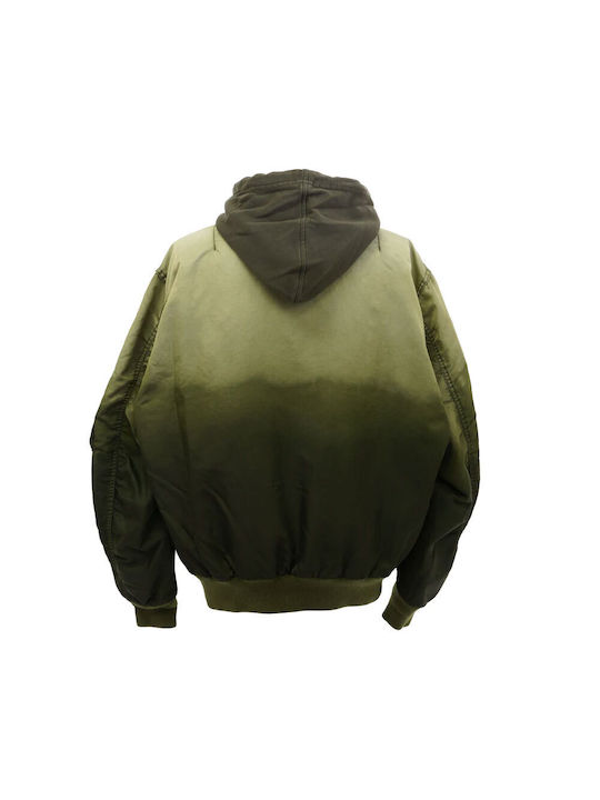 Diesel Men's Winter Jacket Green.