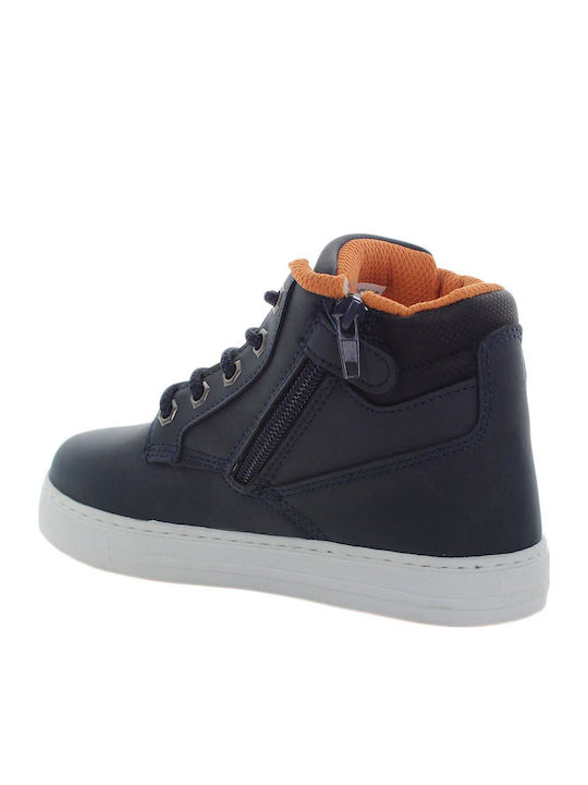 King Kids Boots with Zipper Navy Blue