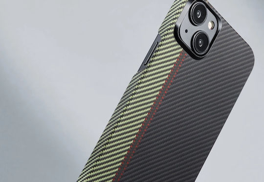 Pitaka Fusion Weaving Magez Back Cover Aramid Fiber 0.95mm Multicolour (iPhone 15)