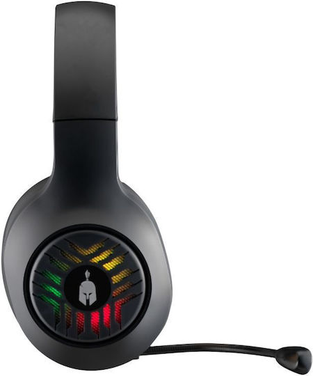 Spartan Gear Medusa Over Ear Gaming Headset with Connection Bluetooth