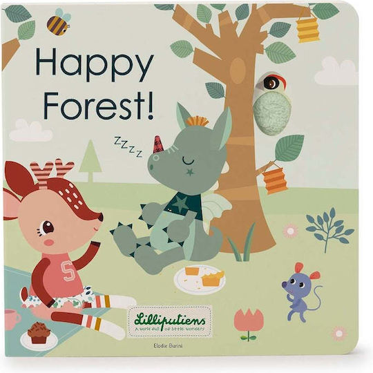 Lilliputiens Activity Book Touch Book with Sounds for 12++ Months
