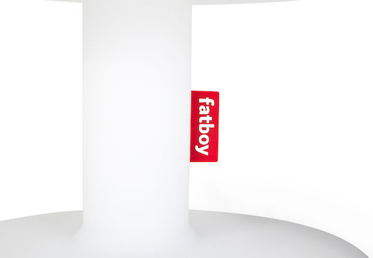 Fatboy Plastic Lampă de masă cu Abajur Alb și Bază