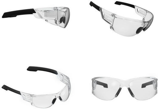 Mechanix Wear Safety Glasses for Protection with Transparent Lenses 1pcs