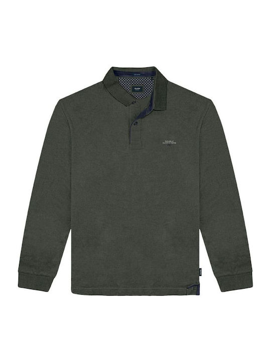 Polo Short Sleeve Khaki Blouse