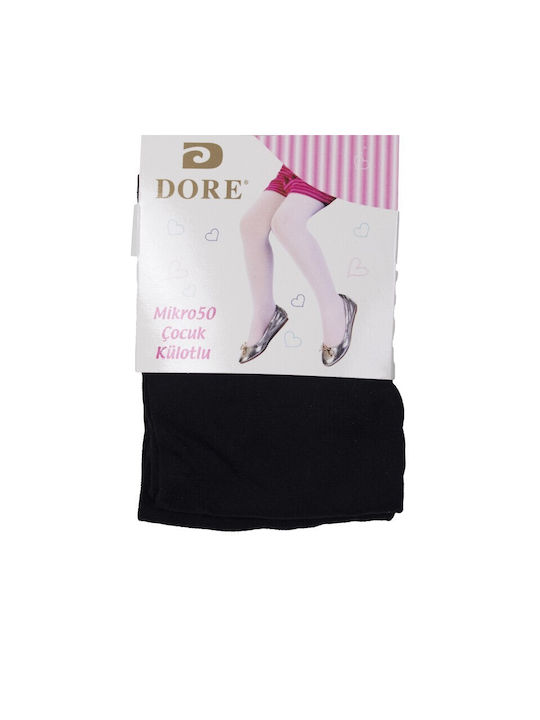 Dore Kids Tights Black 50 Den