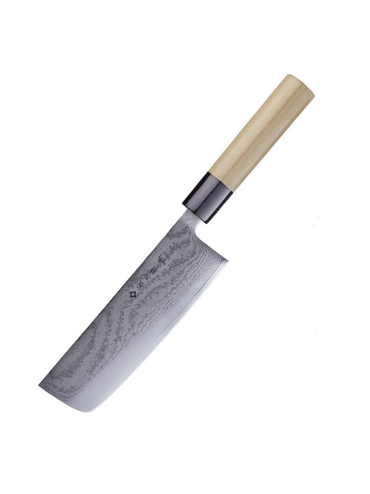 Tojiro Shippu Нож Nakiri от Дамаска Стомана 16.5см