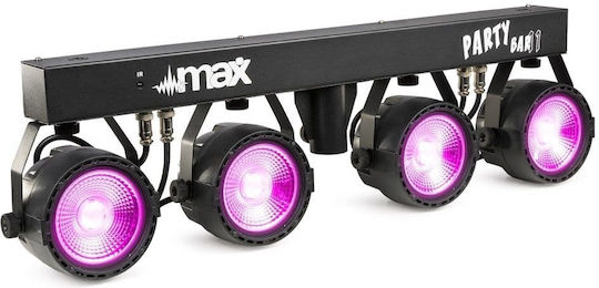 Max Audio Φωτορυθμικό LED PAR DMX PartyBar11 RGB
