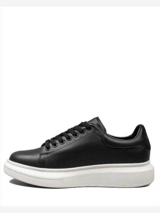 Ανδρικά Flatforms Sneakers Μαύρα