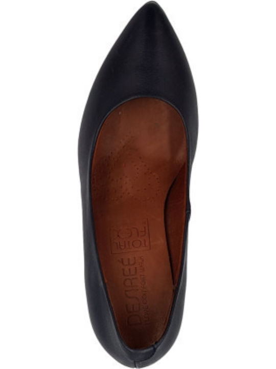 Anatomic Leather Blue Heels