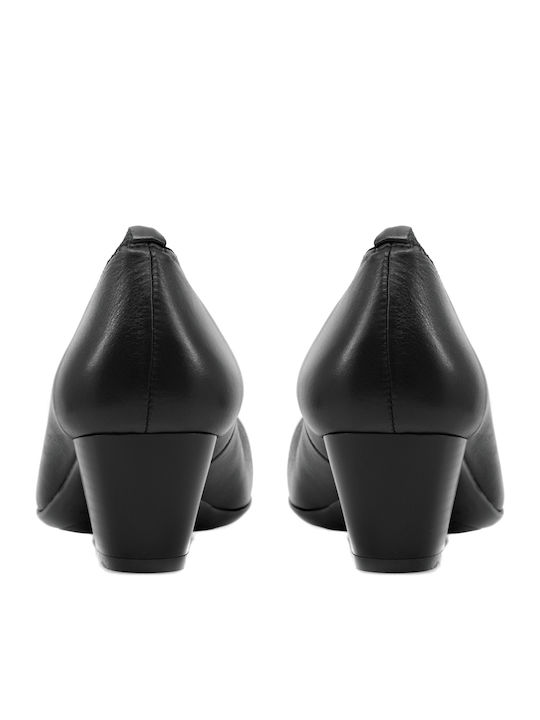 Anatomic Leather Black Heels