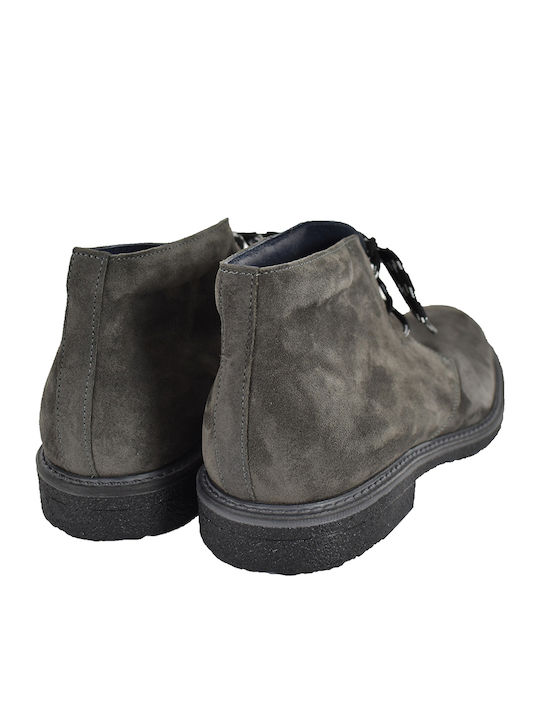 Wildleder Gray Herrenstiefel