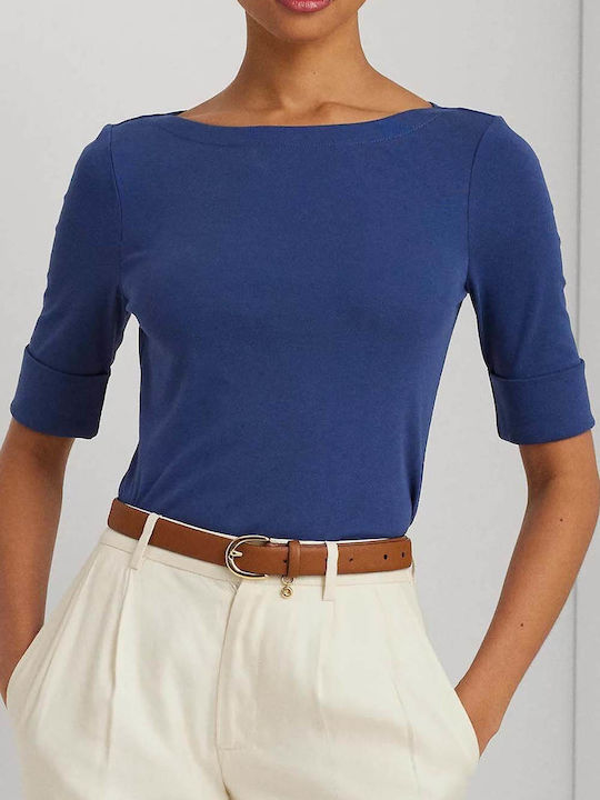 Ralph Lauren Damen T-Shirt Blau