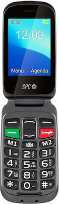 SPC Magnus Dual SIM Handy mit Großen Tasten (Englisches Menü) Schwarz