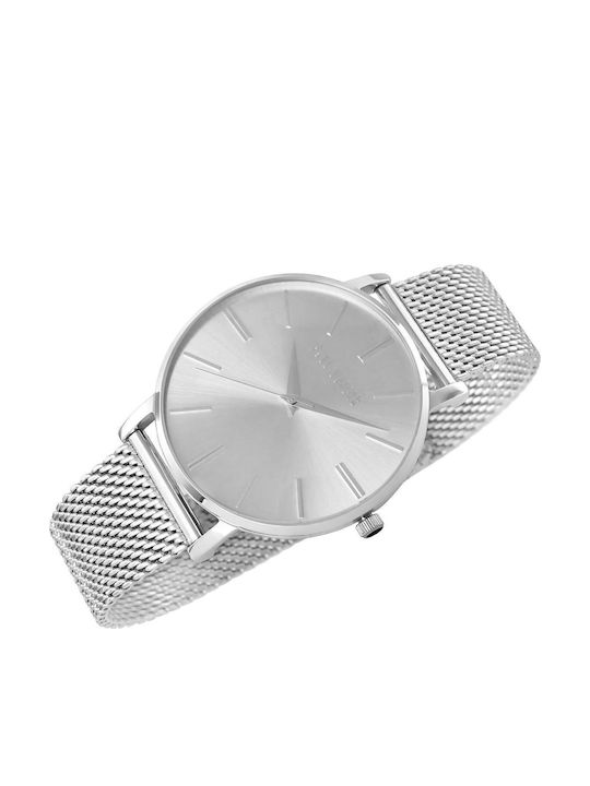 Paul Lorens Γυναικείο Ρολόι 42mm Μπαταρίας με Μεταλλικό Μπρασελέ