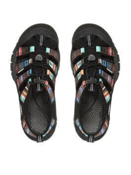 Newport H2 Γυναικεία Σανδάλια Sporty Μαύρα