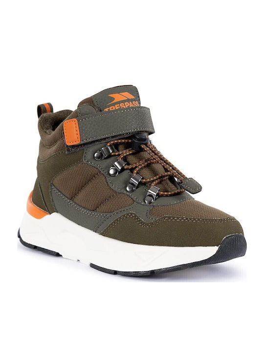 Ghete Copii cu Velcro Kaki