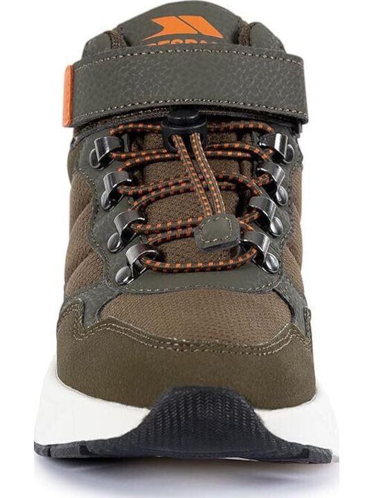 Ghete Copii cu Velcro Kaki