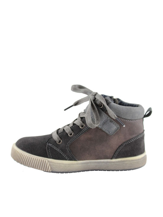 Adam's Shoes Kids Boots with Zipper Gray