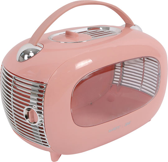 M-Pets Κλουβί Μεταφοράς Σκύλου Ροζ 48.3x27.8x29.9cm