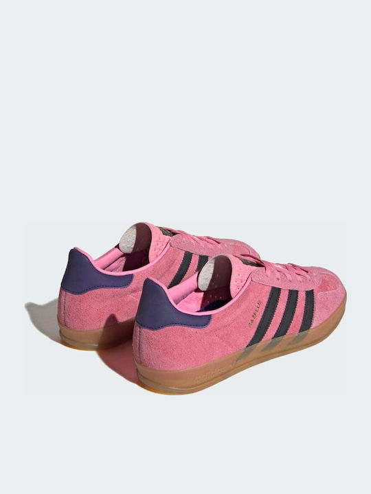 adidas Gazelle Indoor  Sneakers Bliss Pink / Core Black / Core  Purple IE7002 | Skroutz.gr