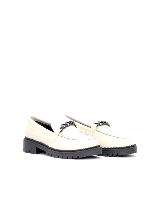 Anteos Women's Loafers in White Color