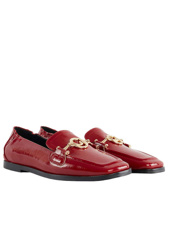 Gaudi Women's Moccasins in Red Color