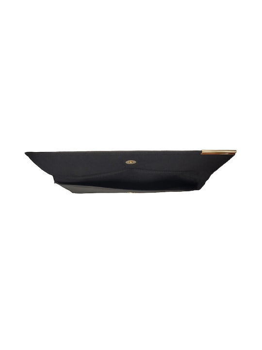 EVENING ENVELOPE WITH GOLD DETAIL 016.16252 V-STORE_BLACK