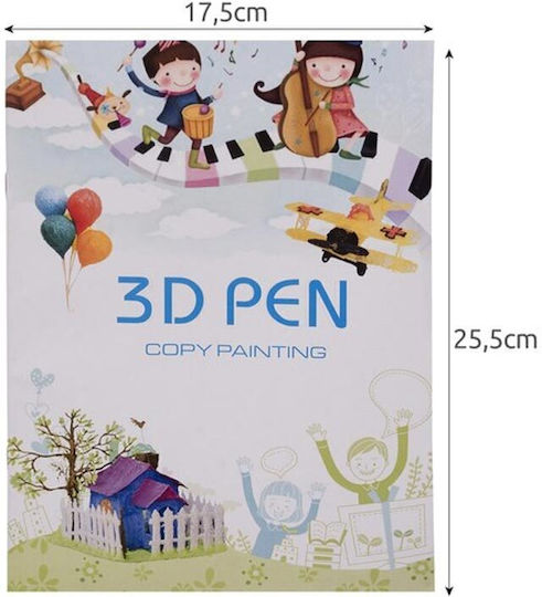 Maaleo Pictură Carte 3D de Desenat cu 40 de Modele