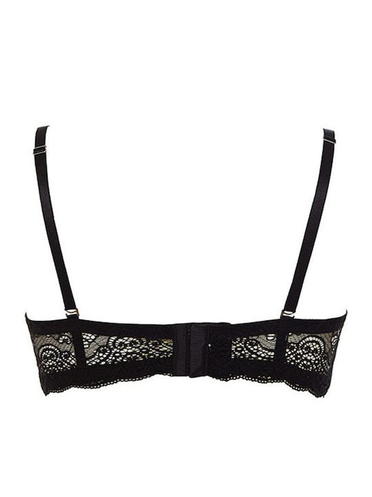 Double Extra Pizzo CORTECCIA Strapless Σουτιέν με Ελαφριά Ενίσχυση