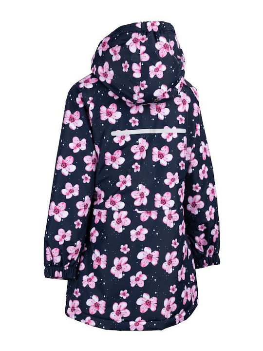 Kinder Freizeitjacke mit Kapuze Navy.