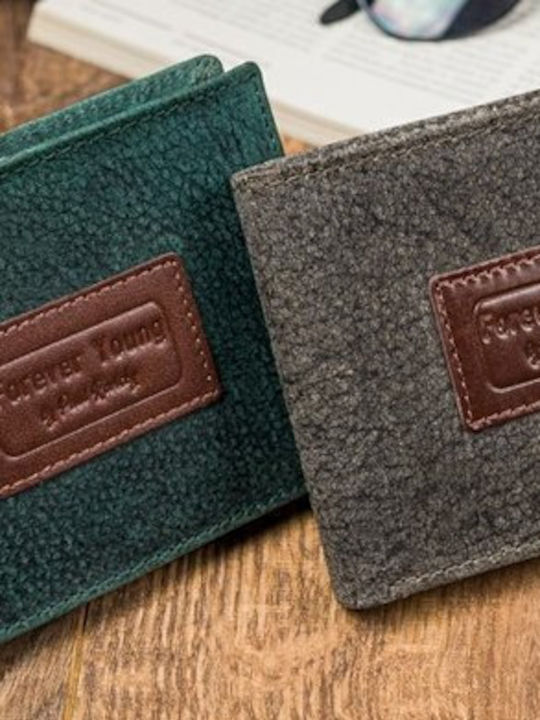 Leder Herren Geldbörse Karten mit RFID Gray