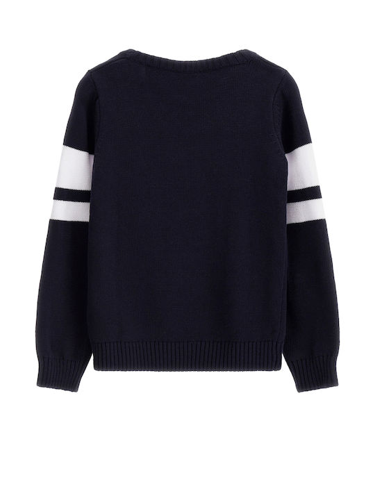 Guess Kids' Sweater Long Sleeve Blue.