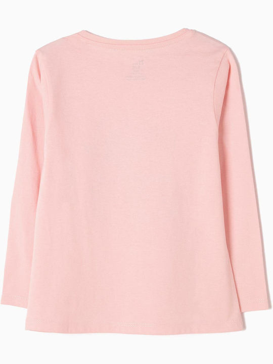 Zippy Kids Blouse Long Sleeve Pink