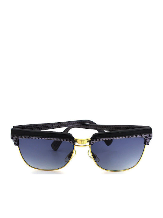 Fendi Ochelari De Soare Multicolori Cu Ramă Mixtă Fendi Ochelari De Soare Multicolori Cu Ramă Mixtă