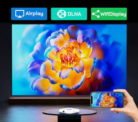 H96 Max TV Box M1 H96MAX-M1 4K UHD with WiFi 2GB RAM and 16GB Storage Space with Operating System Android 13.0