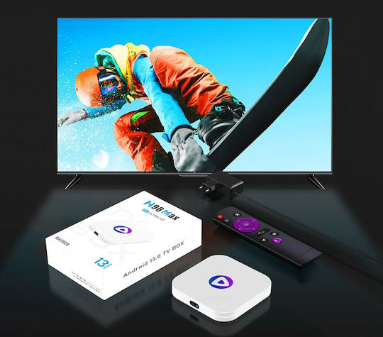 H96 Max TV Box M1 H96MAX-M1 4K UHD with WiFi 2GB RAM and 16GB Storage Space with Operating System Android 13.0
