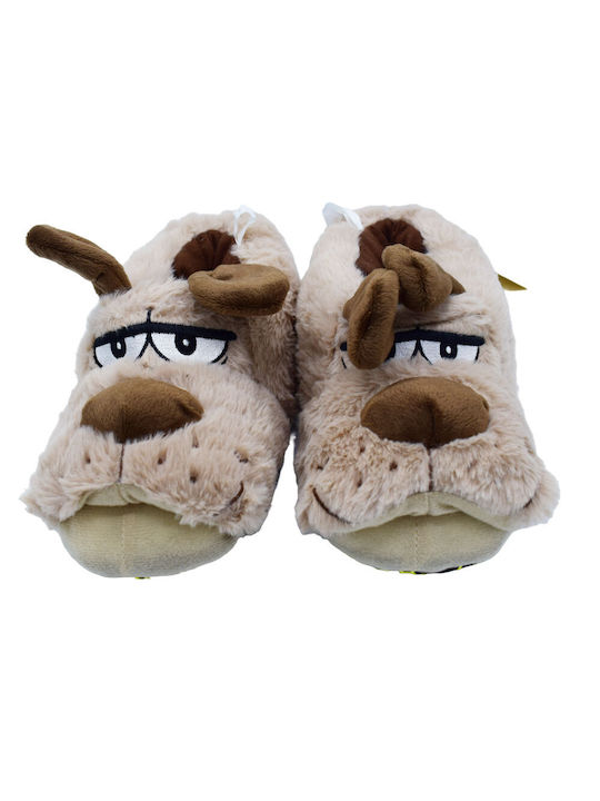 Adam's Shoes Closed Women's Slippers in Beige color