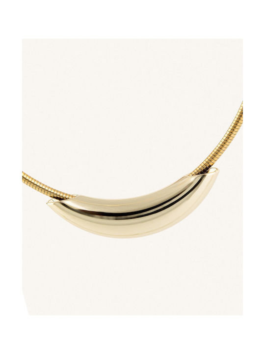 StanStefan Halsband aus Vergoldet Stahl