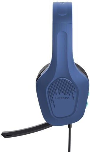 Trust GXT 415 Zirox Over Ear Gaming Headset with 3.5mm Connection Blue for Nintendo Switch / PC / PS4 / PS5 / XBOX