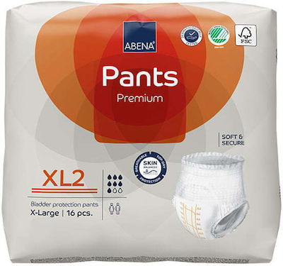 Abena Pants Premium Scutece Chiloți pentru Incontinență XLarge 6x16buc