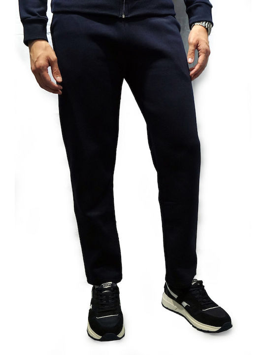 Coveri Herren-Sweatpants-Set Fleece Μπλε