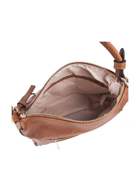 Damentasche Schultertasche Beige