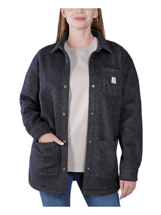 Carhartt Women's Midi Overshirt black heather